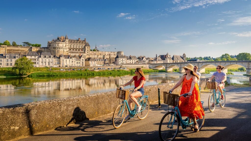 Cycling through vineyards and chateaux on the Loire Valley bike trail